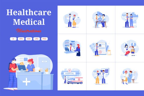 A Closer Look at the M443 Healthcare Medical Illustration