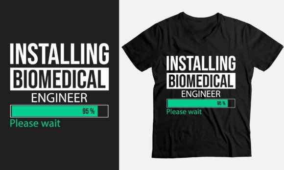 A Designer's Take on the Biomedical Engineer T-Shirt Design