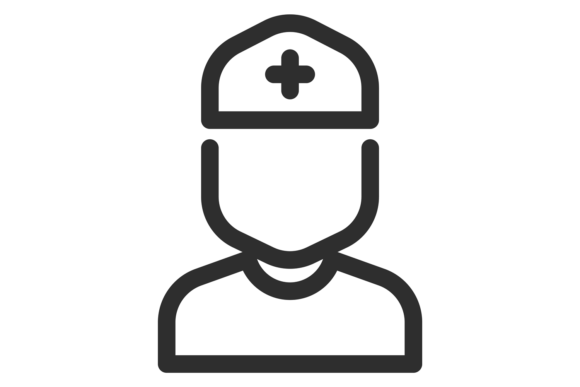 A Minimalist Medical Icon for Real Embroidery Projects