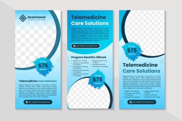 A Telemedicine Banner Design for Modern Stitched Projects