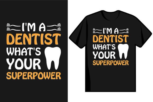 An Embroidery Designer’s Hands-On Review of a Dentist T-Shirt Design