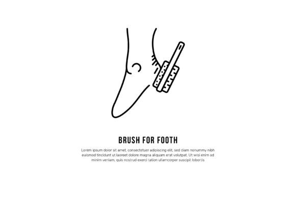 Evaluating the Brush for Foot Icon for Real Embroidery Projects